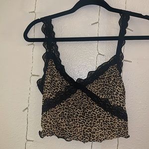 Leopard tank top